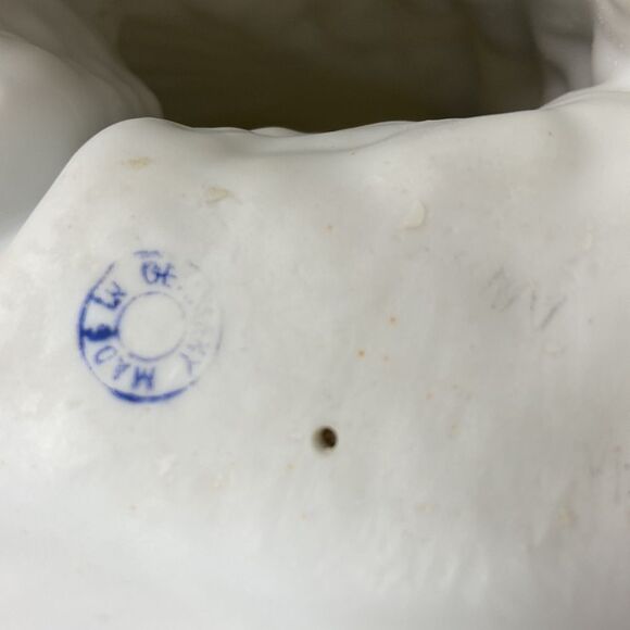 Antique Gebruder Heubach Large Bisque Dance Girl Figure Porcelain Colectivo - Picture 14 of 16